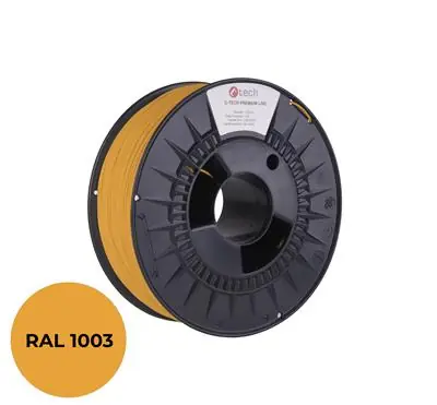 C-tech Premium Line Filament PETG signalgelb | RAL1003 | 1,75 mm | 1 kg