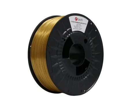 C-tech Premium Line Filament Silk PLA Messing | 1,75 mm | 1 kg