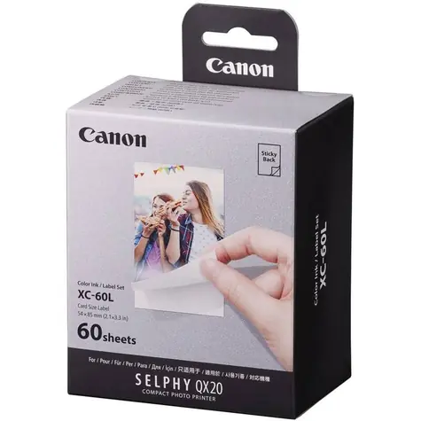 Canon XC-60L Fotopapier für QX20, weiß / 60 Stück