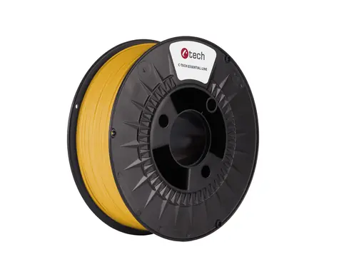 C-tech ESSENTIAL LINE Filament PETG gelb | 1,75 mm | 1 kg