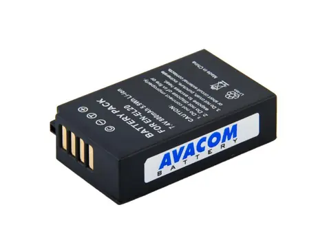 Avacom Ersatzakku Nikon EN-EL20 / Li- ION / 7,4V / 800mAh / 11,1Wh
