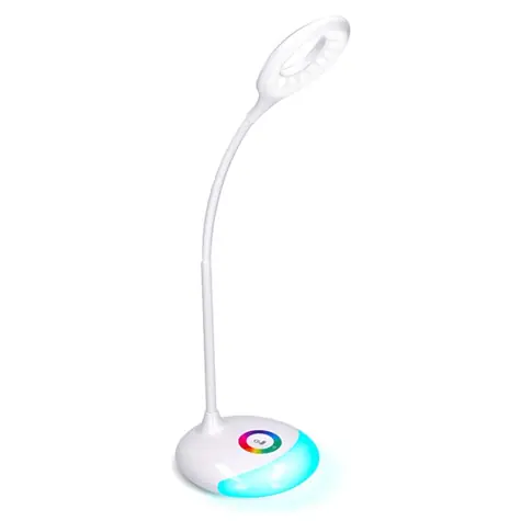 Solight WO44 LED-Tischleuchte wiederaufladbar 5W / RGB-Hintergrundbeleuchtung / dimmbar / USB-Stromversorgung