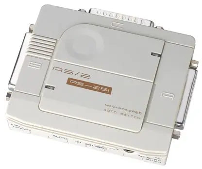 Aten AS-251P-K Automatische Umschaltung 2x PC - 1x Drucker  