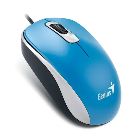 Genius DX-110 blau / kabelgebunden / 1000 dpi / USB