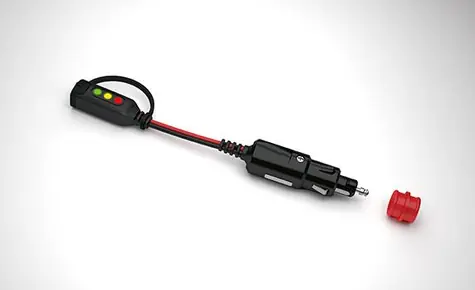 CTEK -Zigarettenanzünderstecker zum Aufladen über den Zigarettenanzünder im Auto mit Anzeige 