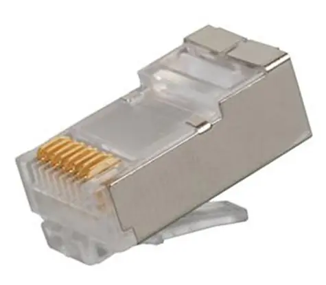 DATACOM -Anschluss RJ45 CAT6 10 Stück Draht / STP / 8p8c 
