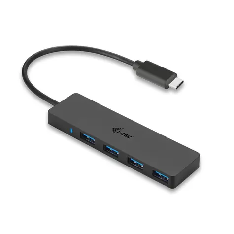 i-TEC USB-C Slim Passiver HUB 4 Port