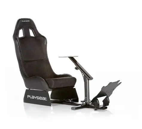 Playseat REM.00008 Evolution Spielstuhl schwarz / Alcantara-Bezug / Stahlstruktur