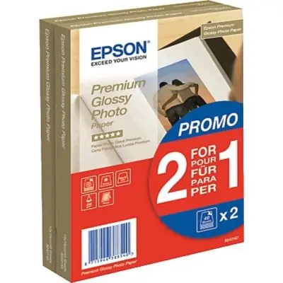 Epson Paper Premium Glossy Photo 10x15 (80 Blatt), 255g/m2