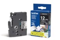 Brother - TZ-335, schwarz/weiß (12 mm laminiert)