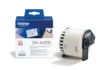 Brother - DK 44205 (Papierrolle weiß 62 mm x 30,48 m) - leicht abnehmbar