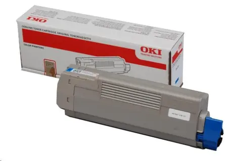 OKI Original Toner für C610 blau / 6.000 Seiten