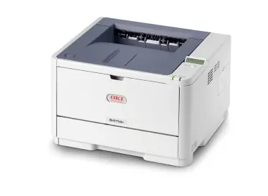 OKI B411dn / laserová tiskárna / A4 / černobílá / 2400 x 600 dpi / Duplex / USB 2.0 + LAN