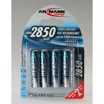 Ansmann Akku AA NiMH 2850 mAh (4 Stk.)