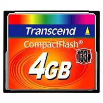 Transcend Compact Flash Karte 133x 4GB