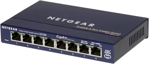 Netgear 8x 10/100/1000 Ethernet-Switch