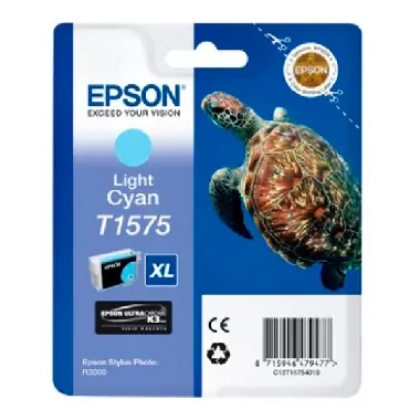 Epson T1575 Vivid Light Cyan-Patrone 
