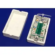NetX Connector UTP c5e Block weiß 