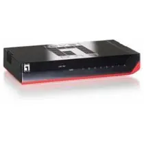 Level One FSW-0807 Gigabit Ethernet Switch 8- Port (Black Edition)