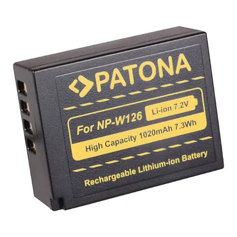 Patona Aku Fuji NP-W126 1020 mAh Li ION