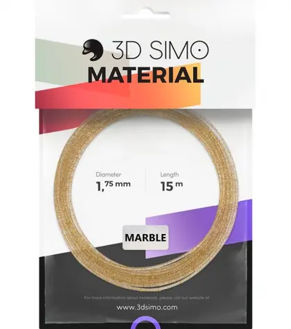 3DSimo Filament MARMOR - Gold 15m