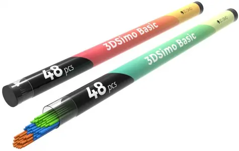 3DSimo Basic Filament PCL3 (Grün & Blau & Braun)