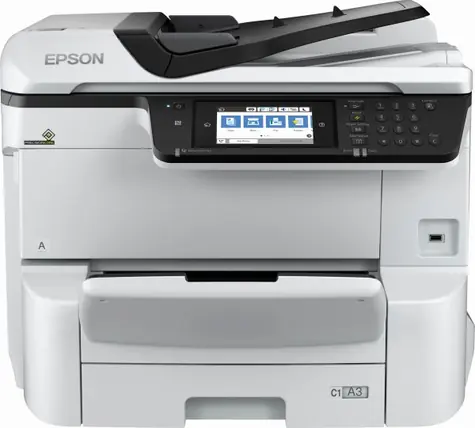 EPSON WorkForce Pro WF-C8610DWF / A4 inkoustová multifunkce / 35 ppm / 4800x1200dpi / ADF / Duplex / Wi-Fi / USB / LAN 