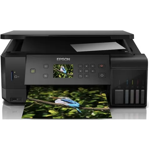 EPSON EcoTank L7160 černá / A4 inkoustová multifunkce / 13 &10 str. / 5760 x 1440dpi / duplex / USB / WiFi