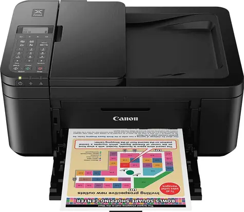 Canon PIXMA TR4550 - PSCF černá / barevná inkoustová multifunkce / A4 / 4800 x 1200 / Duplex / ADF / USB / Wi-Fi 