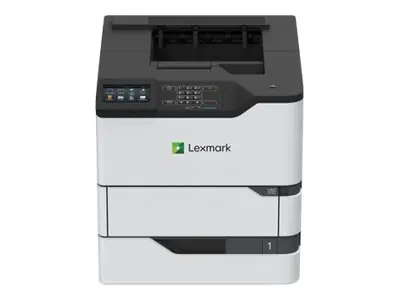 Lexmark MS822dn / Schwarzweiß-Laserdrucker / A4 / 1200 x 1200 dpi / 52 Seiten/Minute / 1024 MB / Duplikat / LAN / USB