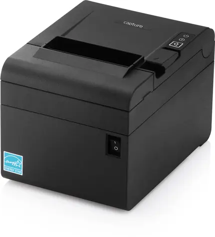 Capture CA-PP-10000B schwarz / Thermo-POS-Drucker / DT / 80mm / 180dpi / USB & LAN & RS-232