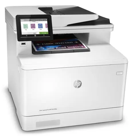 HP Color LaserJet Pro MFP M479fdw / A4 / 27 Seiten pro Minute / 600 x 600 dpi / Duplex / USB 2.0 / RJ-45 / Wi-Fi / BT