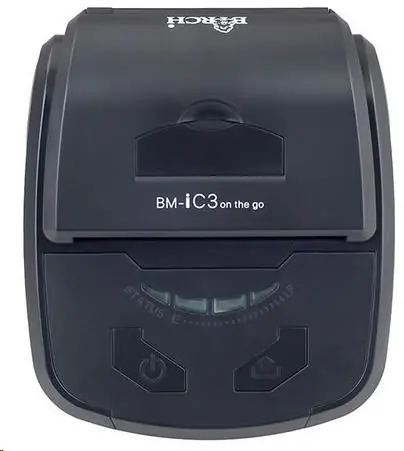 Birch BM-i03 schwarz / Registrierkasse / 80 mm / Mobiler Thermodrucker / 203 dpi / BT / USB / Gehäuse 