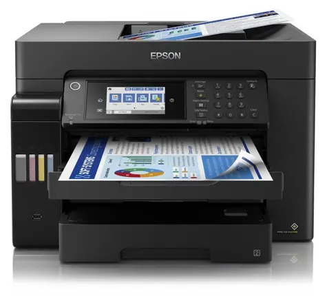 Epson L15160 / Farbtintenstrahl-Multifunktionsgerät / A3+ / 4800 x 1200 / 25 Seiten pro Minute / USB / WLAN / 3 Jahre Garantie nach Registrierung 