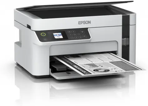 Epson EcoTank M2120 schwarz / Tinten-Multifunktion s/w / 1440x720 dpi / A4 / USB / WLAN / 3 Jahre Garantie nach Registrierung