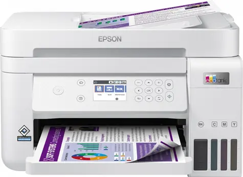 Epson EcoTank L6276 weiß / Multifunktionstinte / A4 / 33 Seiten pro Minute / 4800 x 1200 dpi / Drucken & Ske. & treten / WLAN, USB und LAN
