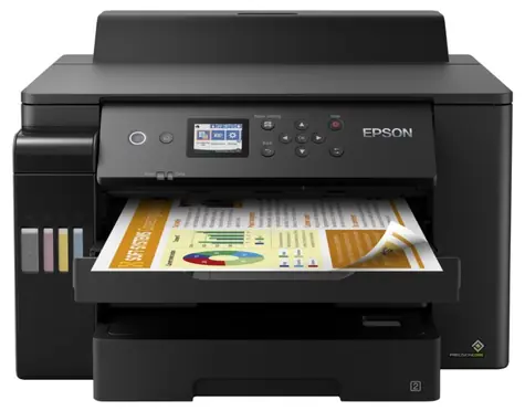 Epson EcoTank L11160 schwarz / Tintenstrahldrucker / A4 / 32 Seiten pro Minute / 4800 x 1200 dpi / Drucken / WLAN & USB & LAN