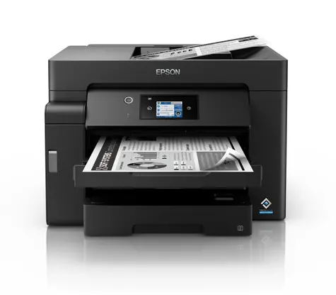 Epson EcoTank M15140 schwarz / Tinte. Multifunktionsgerät / A4 / 32 Seiten pro Minute / 4800 x 2400 dpi / Drucken und Scannen. & treten / USB & WLAN & LAN