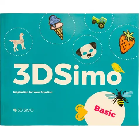 3DSimo Buch für 3D-Stifte - Basic (Englisch)