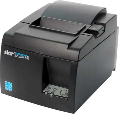 Star Micronics TSP143IIU+ Grau / Registrierkasse / Thermodrucker / USB / Schneideplotter 