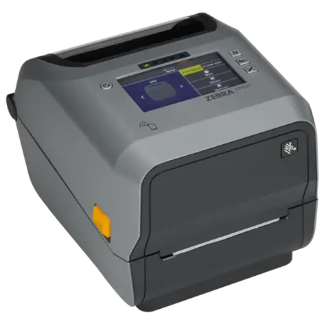 ZEBRA ZD621d (ZD6A043-D4EL02EZ) 300dpi Cutter grau / DT / Selbstklebender Etikettendrucker / 300dpi / USB+BT+LAN+Wi-Fi