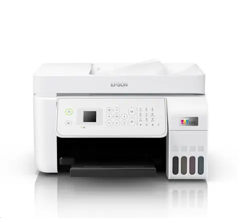 Epson EcoTank L5316 weiß / Farbtintenstrahl-Multifunktionsgerät / A4 / 33 Seiten pro Minute / 5760 x 1440 dpi / USB / LAN / WLAN