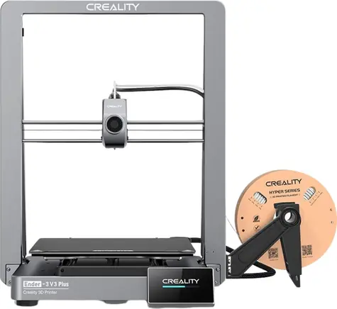 Creality Ender-3 V3 PLUS / 3D-Drucker / Schicht 0,1-0,35 mm / Geschwindigkeit 600 mm/s / Touch-Display / WLAN