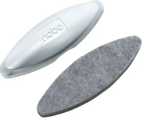 NOBO Diamond Glass Board Magnetrakel
