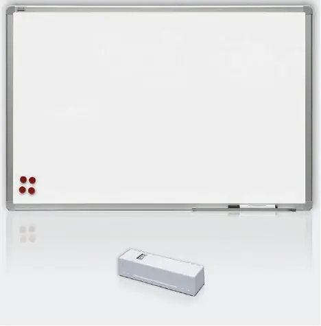 2x3 Premium Magnettafel 90x60 / Rahmen ALU23