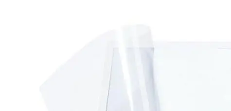 EuroSupplies Laminierfolie A4 80 mic selbstklebend transparent glänzend / 100 Stk