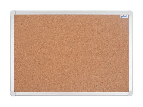 AVELI Korkplatte 120x90 cm / Aluminiumrahmen