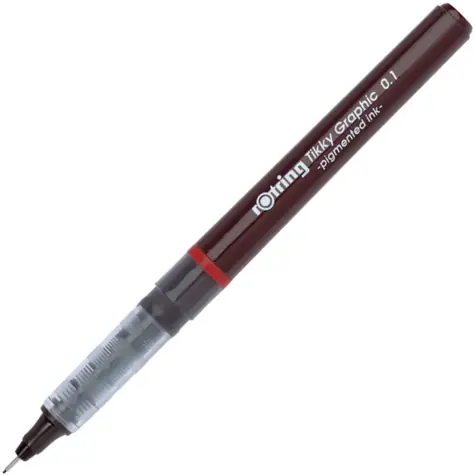 Rotring Tikky Graphic 0,1 mm / Grafikliner / Farbe: Schwarz