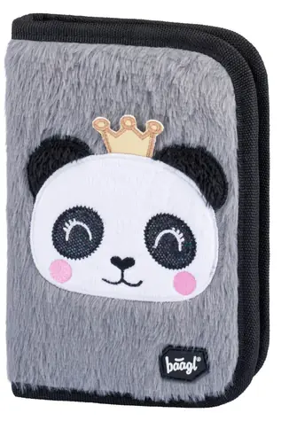 BAAGL Schulmäppchen Classic Zwei Klappen Panda / Federmäppchen / Ohne Ausstattung