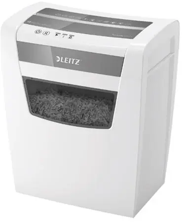 Leitz IQ Slim Home Office P4 / Aktenvernichter / DIN P4 / Querschnitt 4 x 28 mm / 220 mm / 23 l